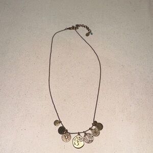 Lucky Brand Gold Charm Necklace